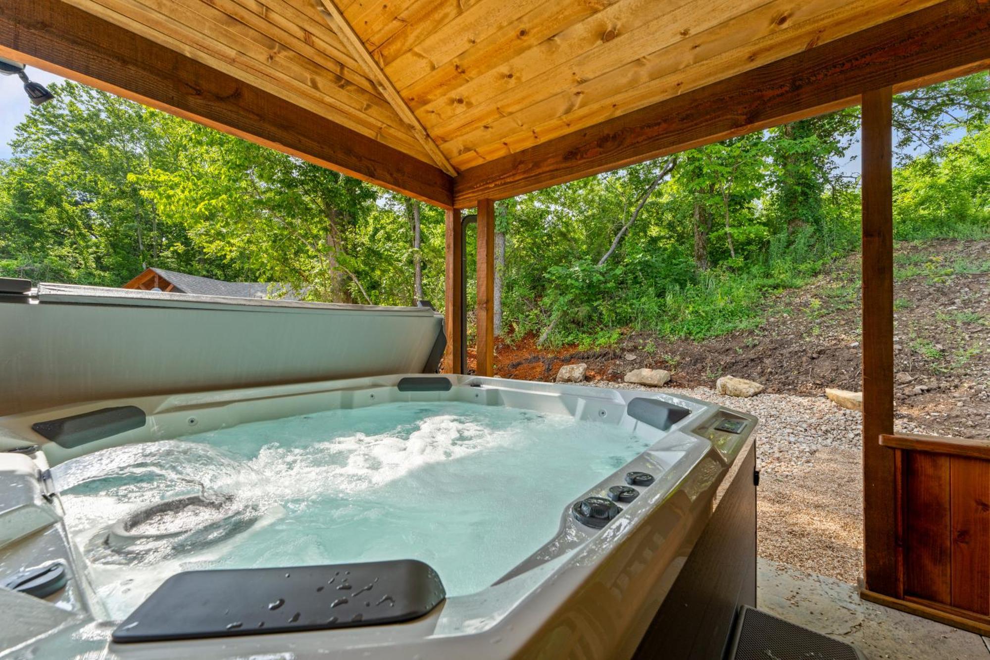New Ozark Oasis Luxe Cabin Retreat With Hot Tub Hollister Exterior foto